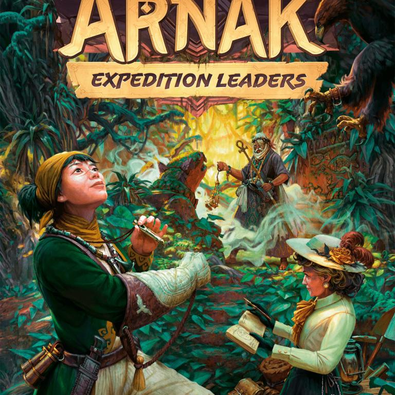 The 4 Squares Review Lost Ruins of Arnak Expedition LeadersThe Dice